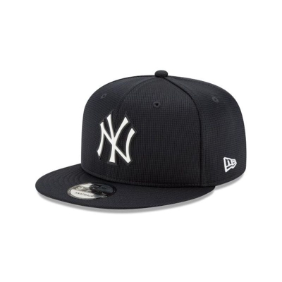 Blue New York Yankees Hat - New Era MLB Clubhouse Collection 9FIFTY Snapback Caps USA6829471